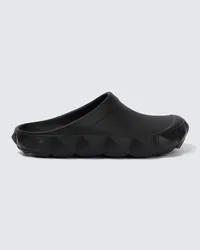 Valentino Garavani Slippers Roman Stud Turtle in gomma Nero