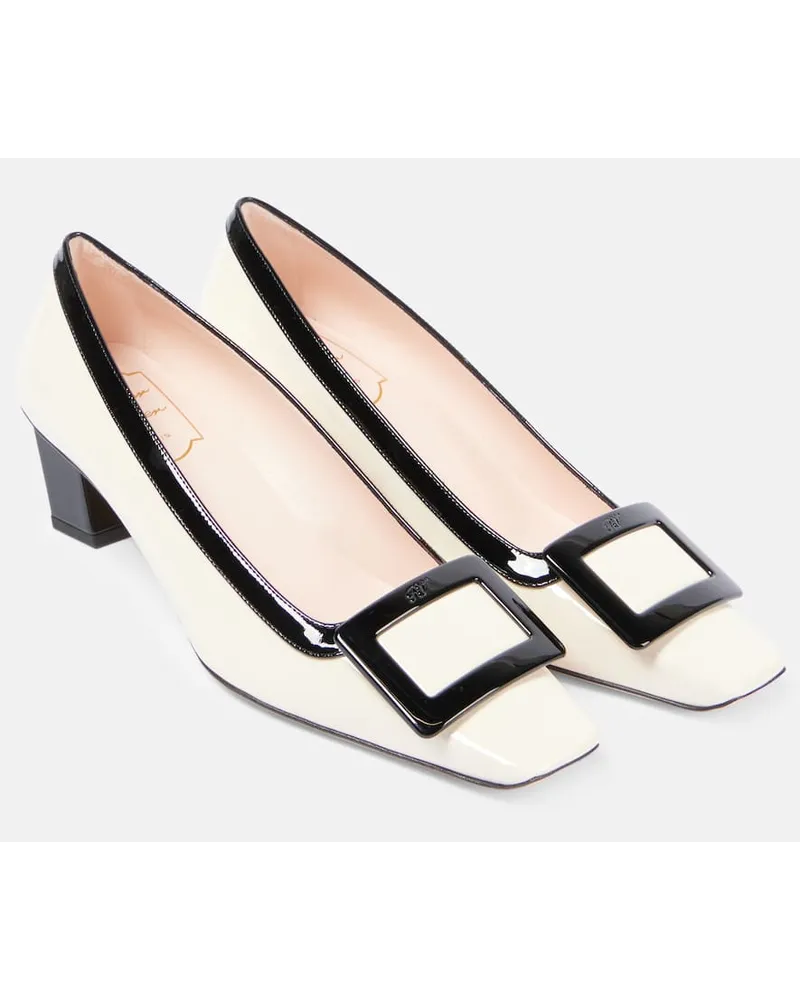 Roger Vivier Pumps Belle Vivier in vernice Bianco