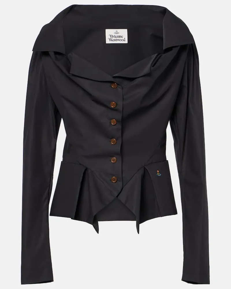 Vivienne Westwood Camicia Monday in cotone Nero