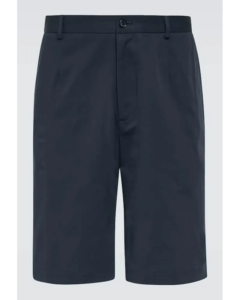 Dolce & Gabbana Bermuda in misto cotone Blu