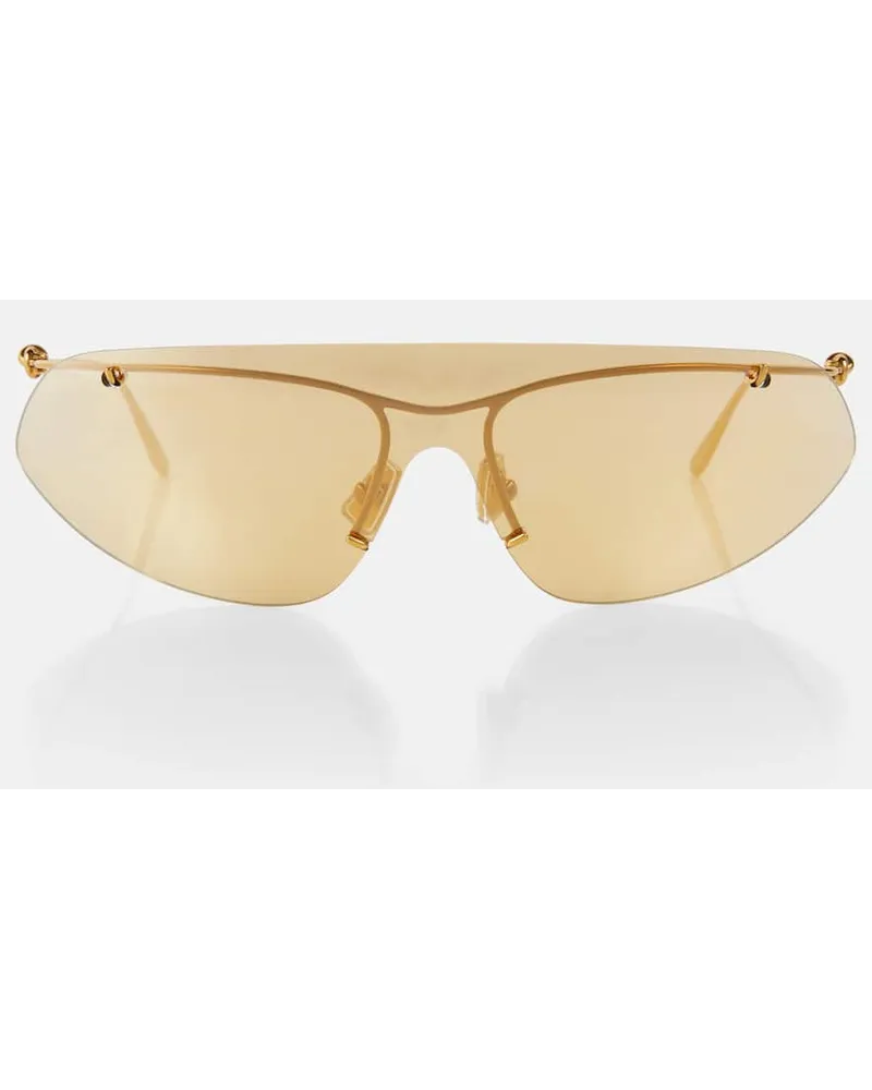 Bottega Veneta Occhiali da sole Knot Oro
