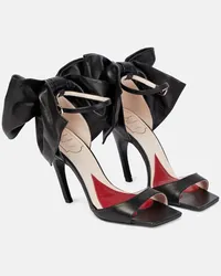 Roger Vivier Sandali Viv' Choc 100 in pelle Nero