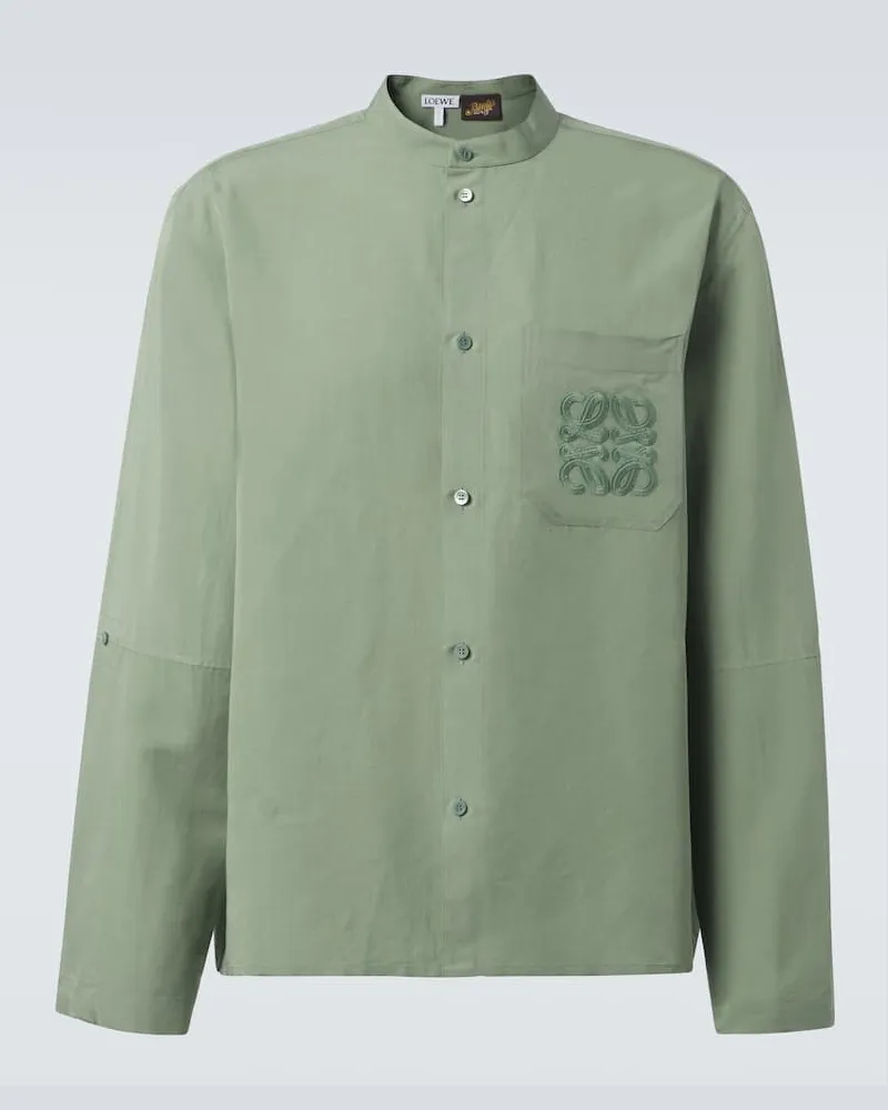 Loewe Paula's Ibiza - Camicia Anagram Verde
