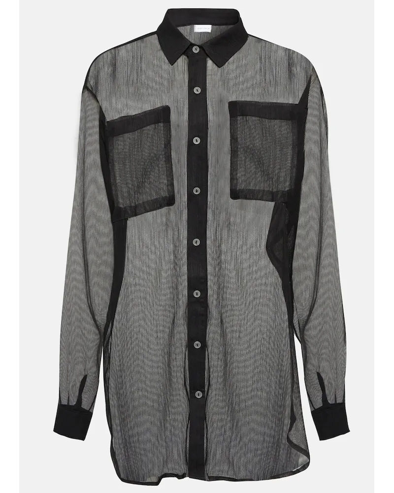 JADE SWIM Camicia Mika in nylon Nero