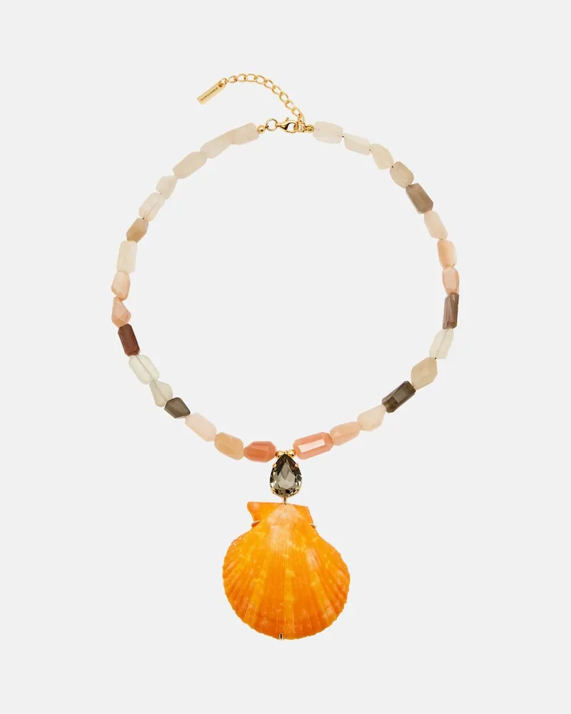 Jennifer Behr Collana con pendente Syrena Multicolore