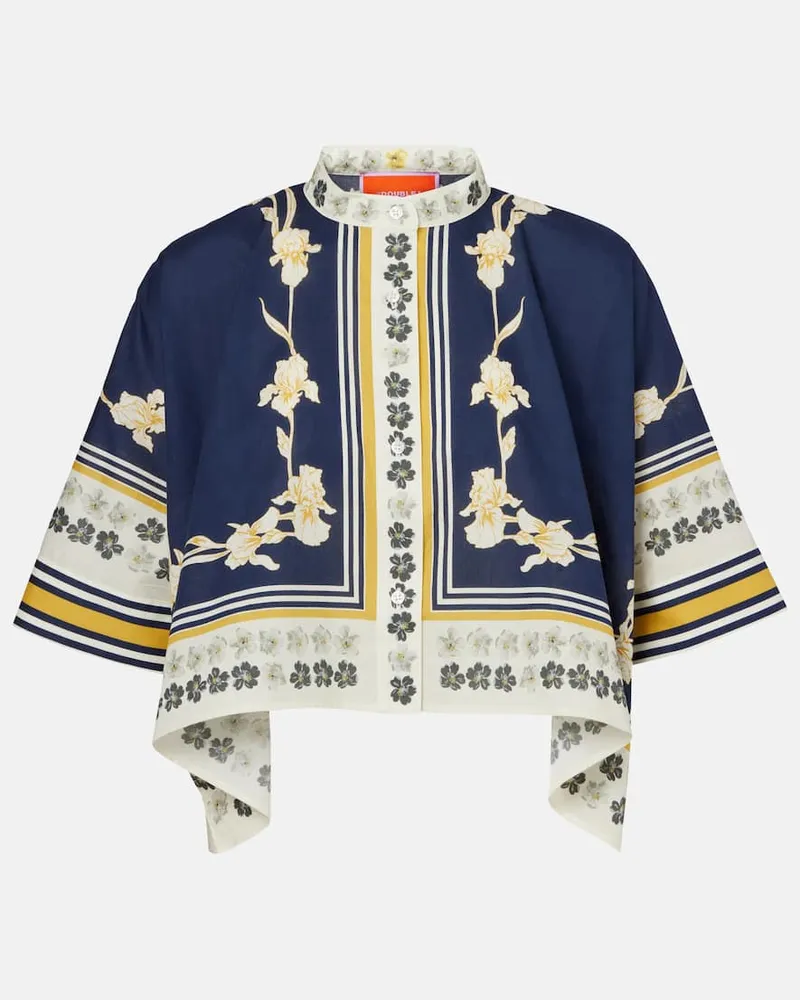 La DoubleJ Camicia in cotone con stampa Multicolore