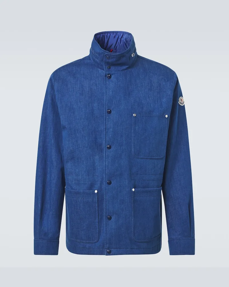 Moncler Giacca di jeans Chesery Blu