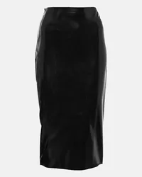 Alaïa Alaïa Gonna a tubino in latex Nero