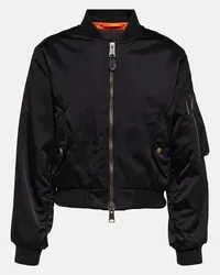 Balenciaga Bomber cropped Shrunk Nero