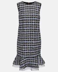 Carolina Herrera New York Miniabito in tweed a quadri Multicolore