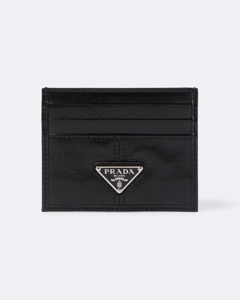 Prada Portacarte in pelle Nero