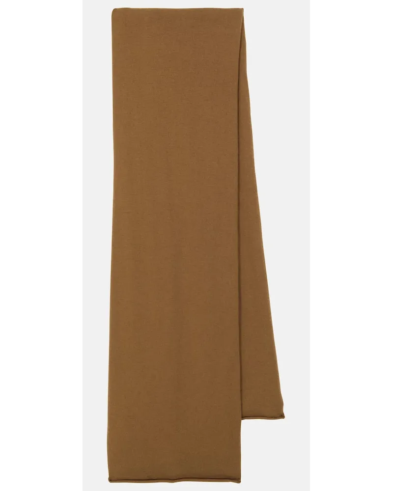 extreme cashmere Sciarpa n° 181 Cloth in misto cashmere Beige