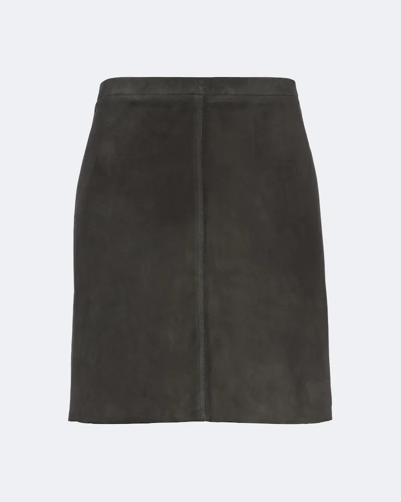 Stouls Minigonna Lucie in suede Verde