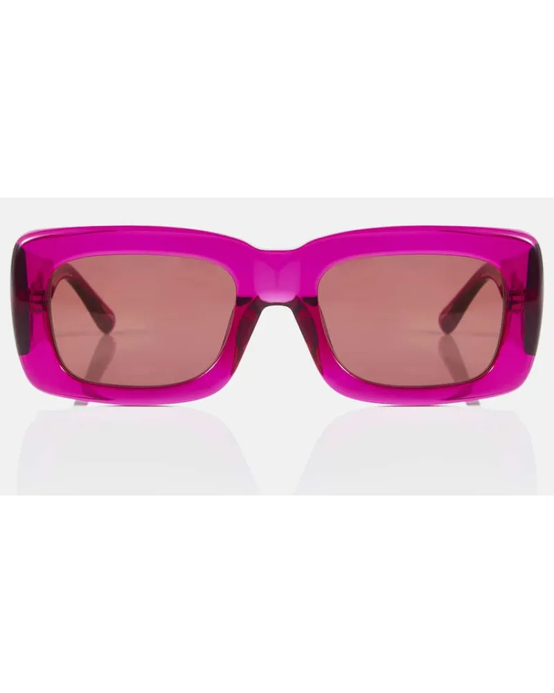ATTICO x Linda Farrow - Occhiali da sole Marfa Rosa
