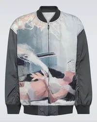 Undercover x Helen Verhoeven - Bomber con stampa Grigio