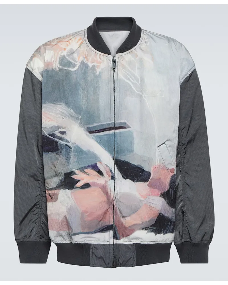 Undercover x Helen Verhoeven - Bomber con stampa Grigio