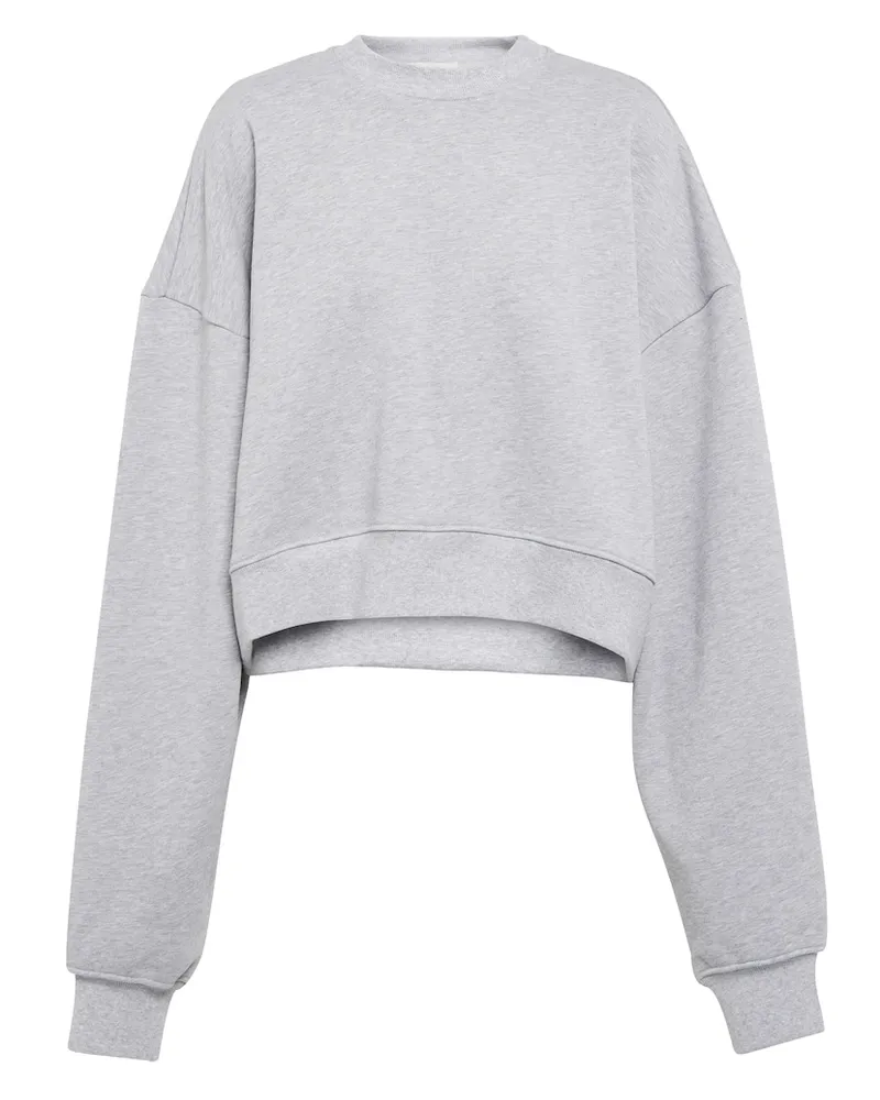 WARDROBE.NYC x Hailey Bieber - Felpa di cotone Grigio