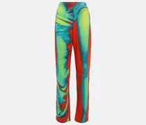 Y/PROJECT x Jean Paul Gaultier - Pantaloni sportivi in jersey di cotone Multicolore