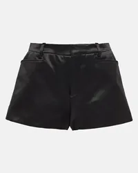 Tom Ford Shorts in raso di misto cotone Nero