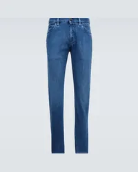 Loro Piana Jeans slim Quarona Blu