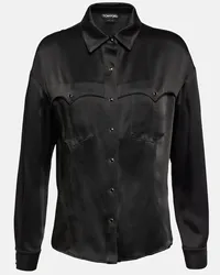 Tom Ford Camicia in raso Nero