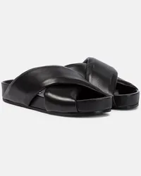 Jil Sander Sandali in pelle Nero