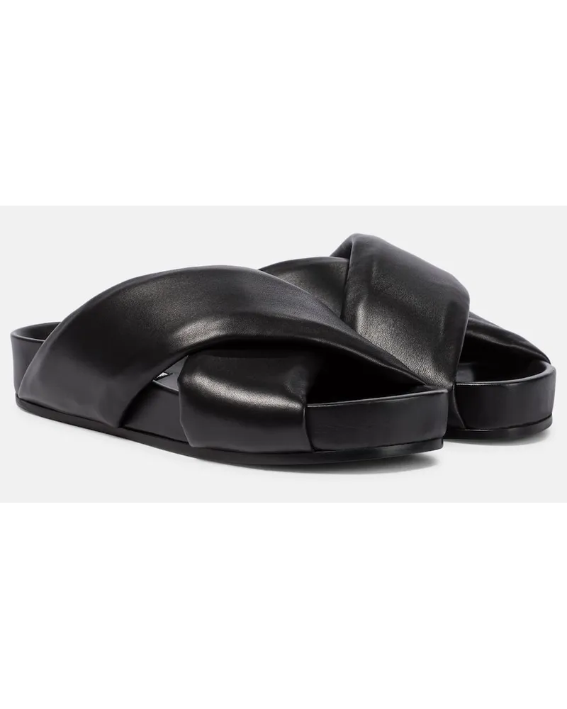 Jil Sander Sandali in pelle Nero