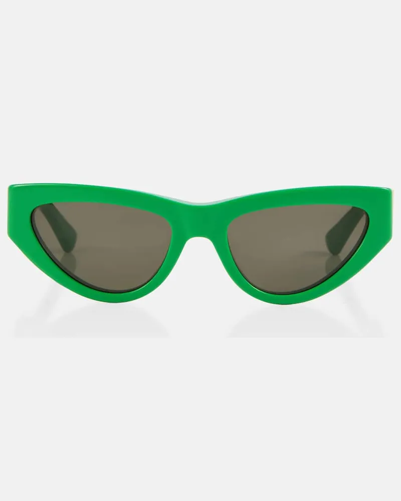 Bottega Veneta Occhiali da sole cat-eye Angle Verde