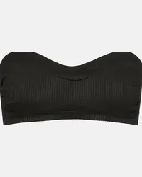 Alexandra Miro Top bikini a fascia Tara Nero