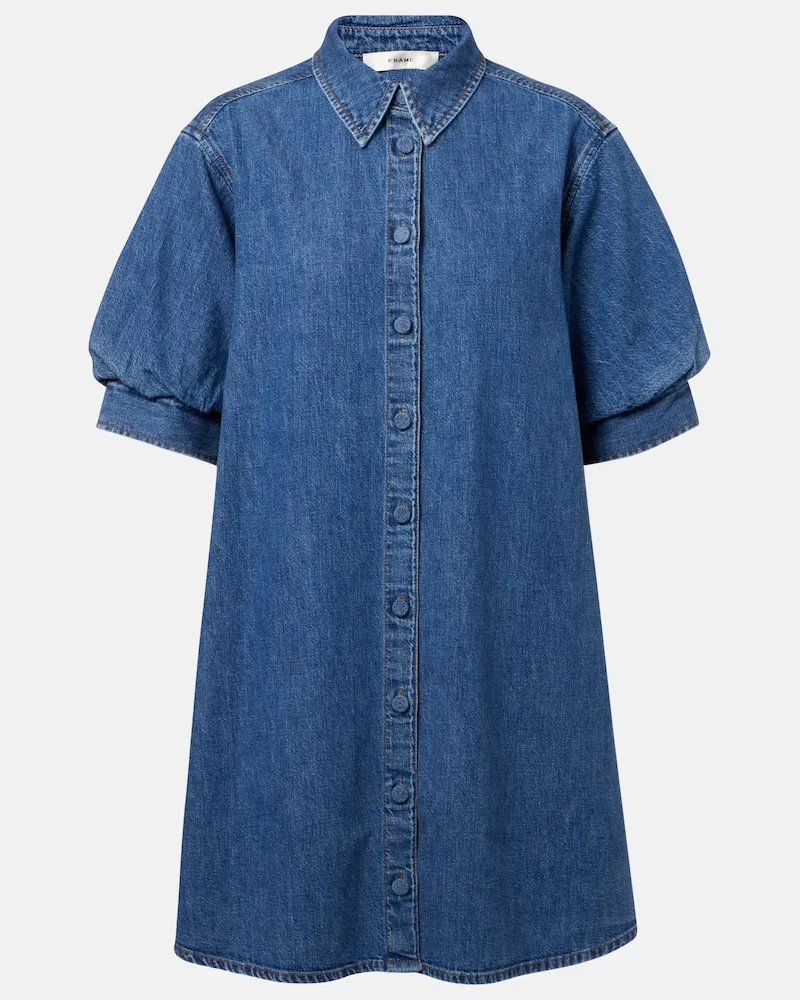 Frame Denim Abito corto di jeans Play Blu