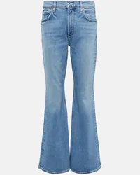 Citizens of humanity Jeans flared Isola a vita media Blu