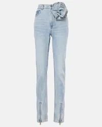 Area Jeans regular a vita alta Blu