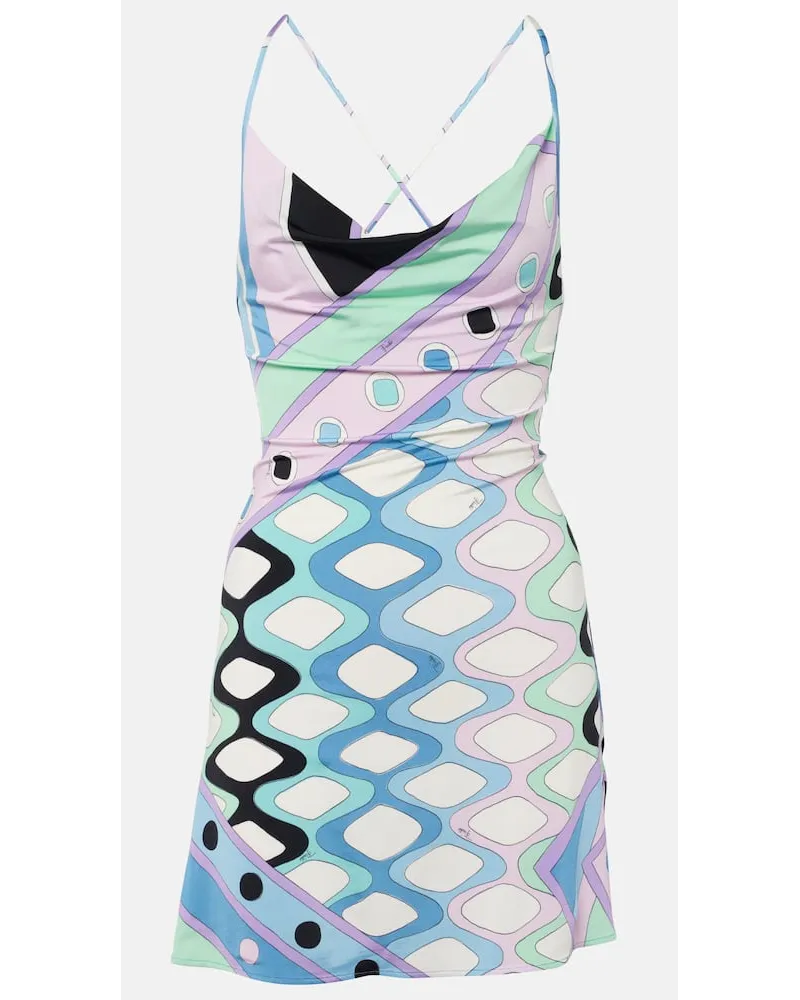 Emilio Pucci Miniabito Vivara Multicolore