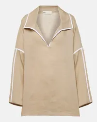 Tory Burch Top in lino Beige