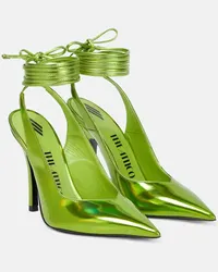 ATTICO Pumps slingback Venus in similpelle Verde