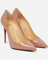 Christian Louboutin Pumps Kate 100 in vernice Beige