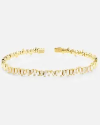 Suzanne Kalan Bracciale Classic in oro 18kt con diamanti Oro