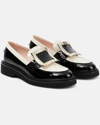 Roger Vivier Mocassini Viv' Rangers in vernice Nero