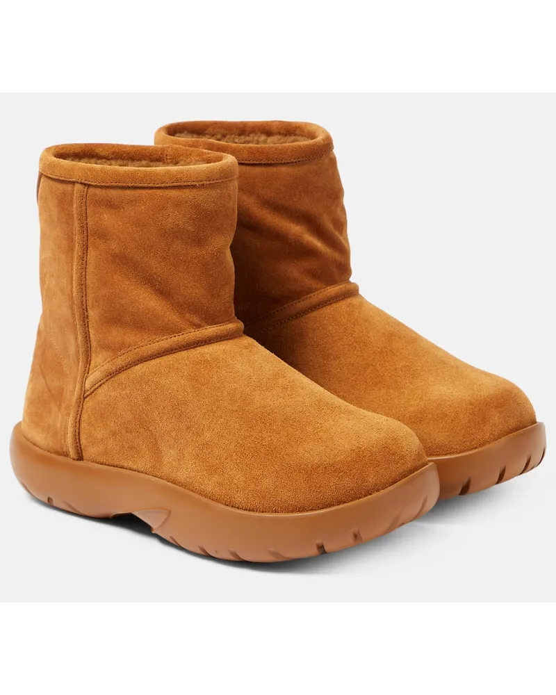 Bottega Veneta Stivaletti in suede Marrone
