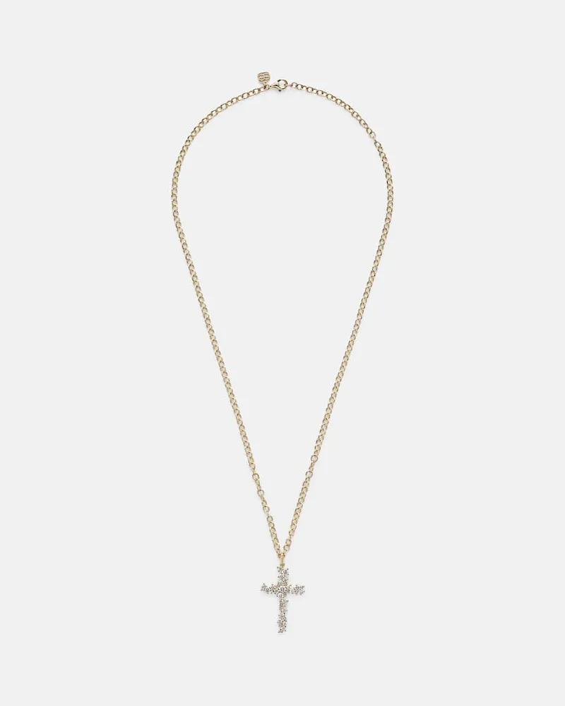 Sydney Evan Collana in oro 14kt con diamanti Oro