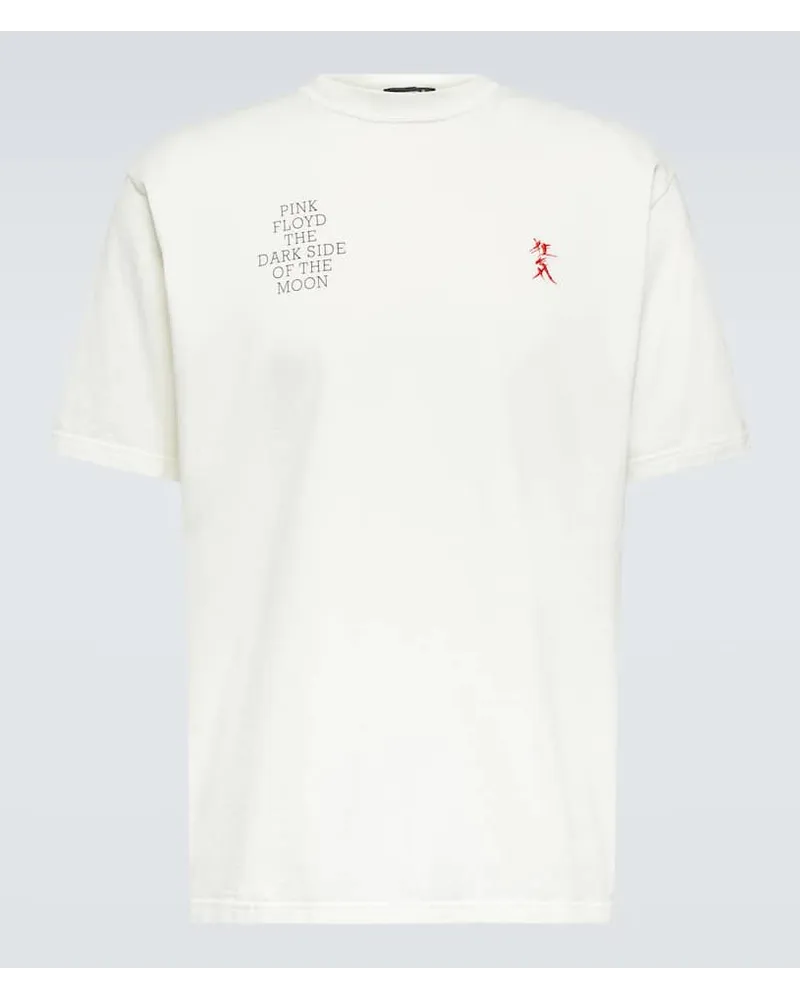 Undercover T-shirt in jersey di cotone con stampa Bianco