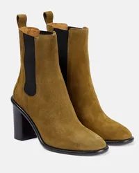 Isabel Marant Stivaletti Gyllia in suede Beige