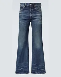 Acne Studios Jeans a gamba larga 2021M a vita bassa Blu