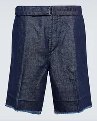 Lanvin Bermuda di jeans Blu