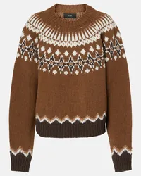 Alanui Pullover Sweet Winter con intarsi Multicolore