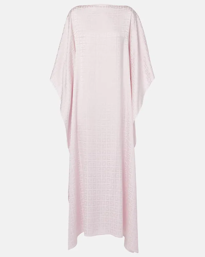 Givenchy Caftano in jacquard 4G Rosa