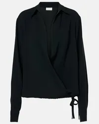 Dries van Noten Blusa a portafoglio Nero