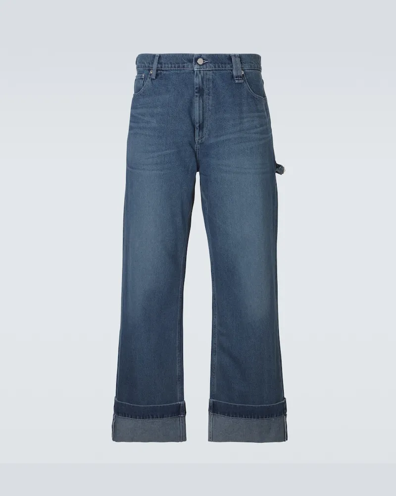 Simone Rocha Jeans regular con cristalli Blu