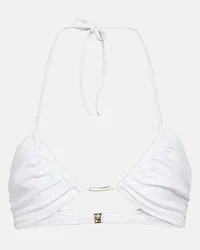 Melissa Odabash Top bikini Luxor Bianco