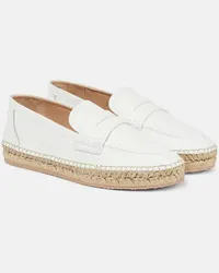 Gianvito Rossi Espadrillas Lido in pelle Bianco